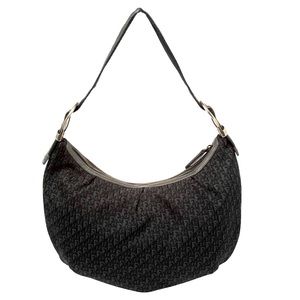 EXCELLENT Christian DIOR black shoulder purse